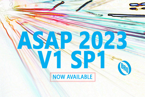 ASAP 2023 V1 SP1 - software release